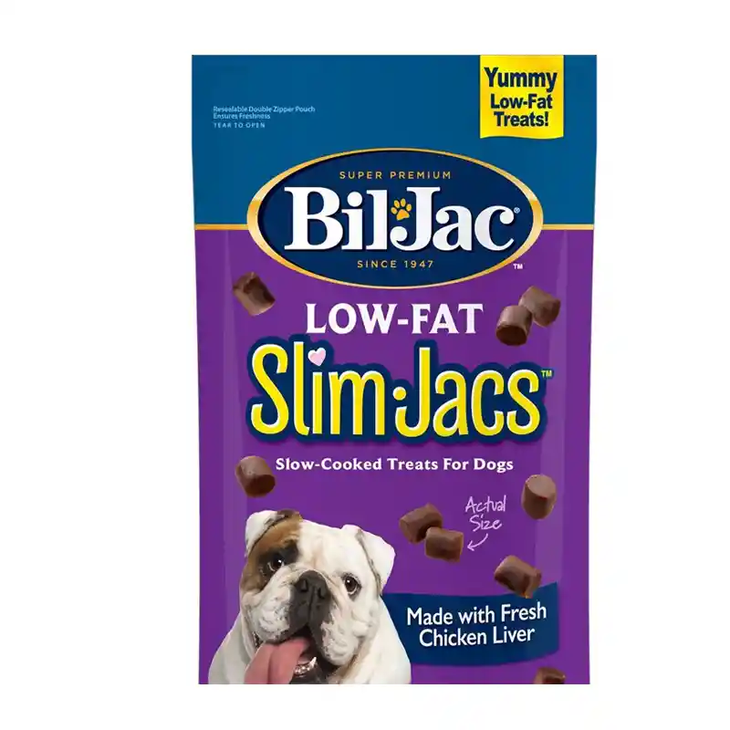 Bil Jac - Slim Jacs Low Fat Snack Para Perros 113 G.