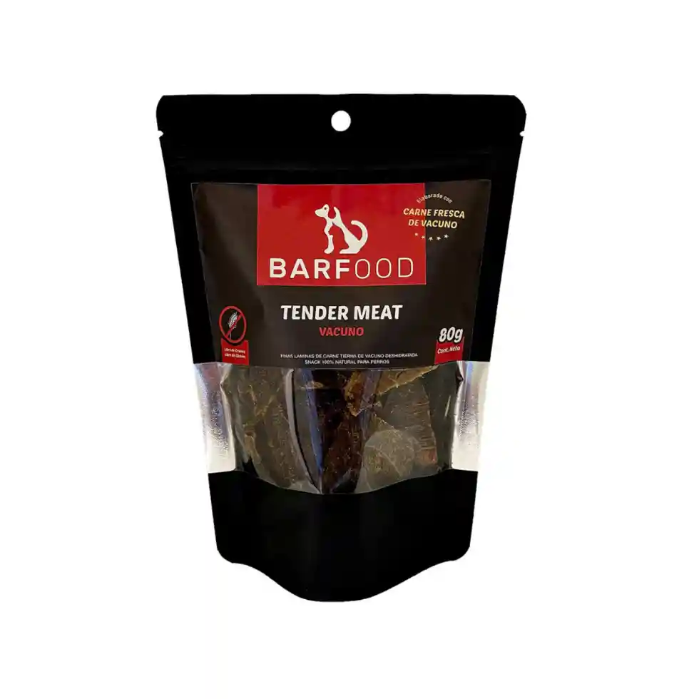 Barfood - Lungy Cordero - Snack Natural Para Perros 80 Gr