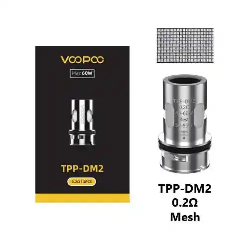 Resistencias Tpp Voopoo Dm2 0.2 Ohm