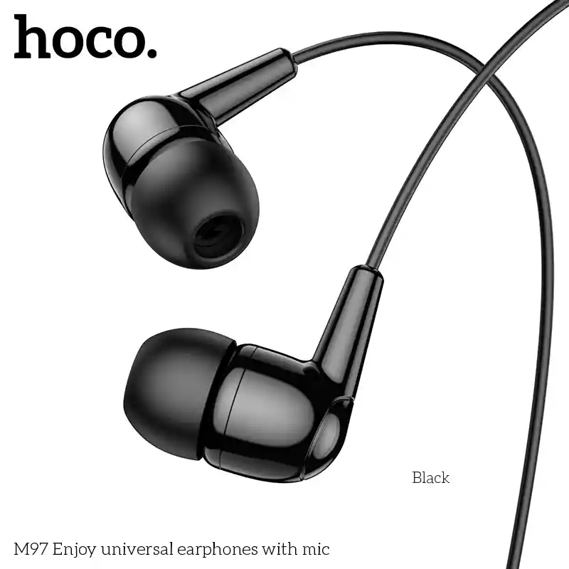 Audifonos M97 Enjoy In Ear Jack 3.5 Mm Negro