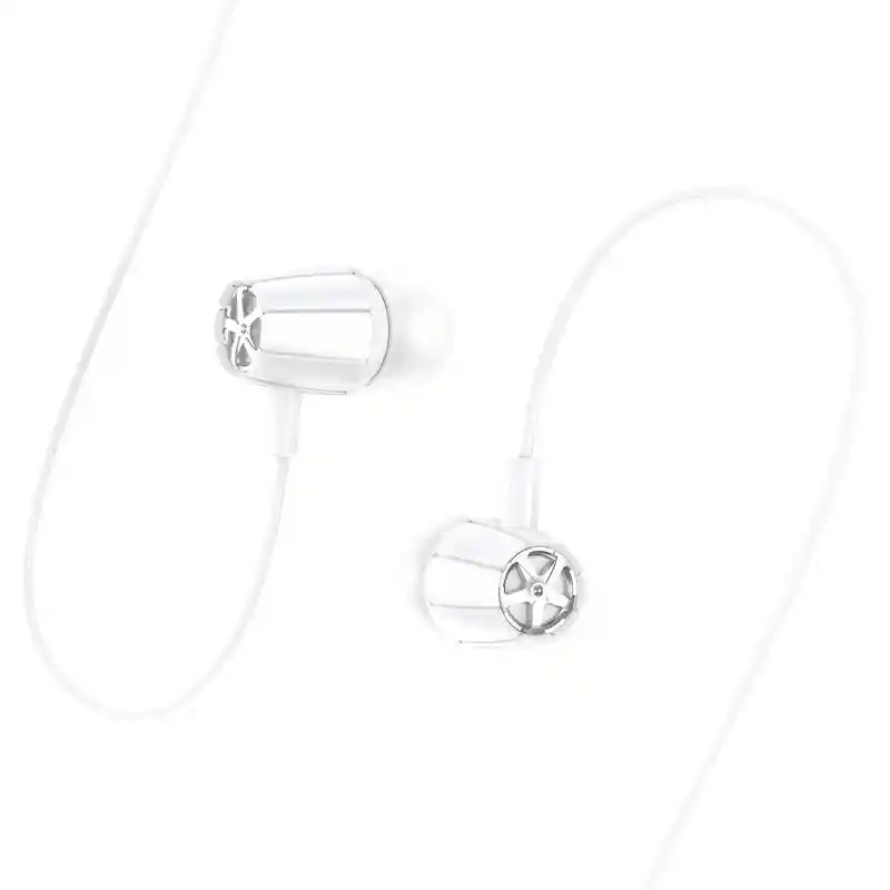 Audifonos M88 Greceful In Ear Jack 3.5mm Blanco