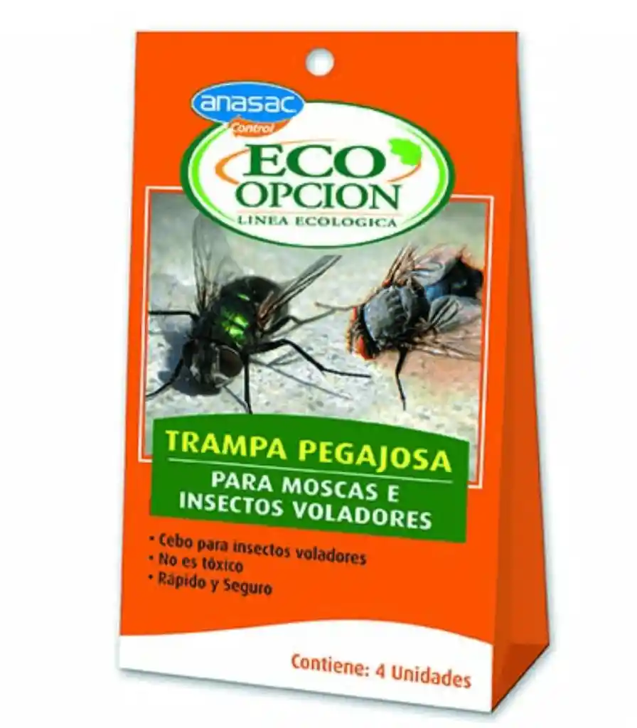 Trampa Pegajosa Para Insectos Voladores Anasac