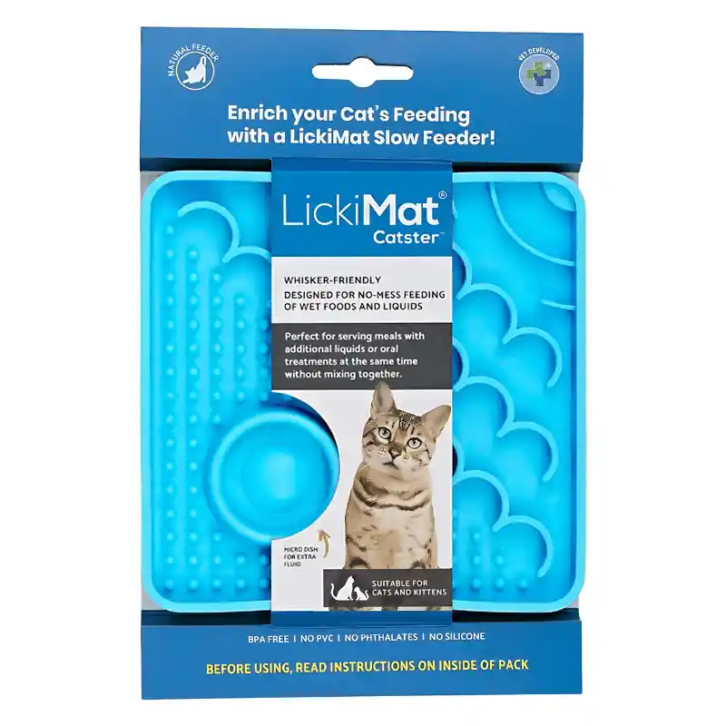 Lickimat Comedero Catster - Turquesa