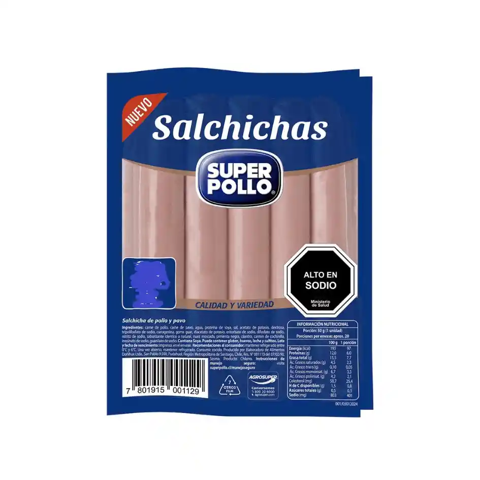 Salchicha Super Pollo