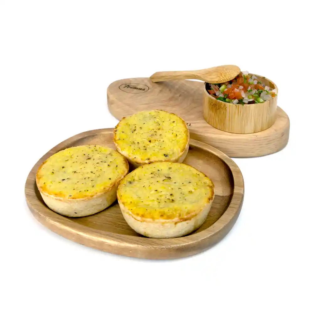 Pack 5 Unidades Quiche De Pastel De Choclo Calameño