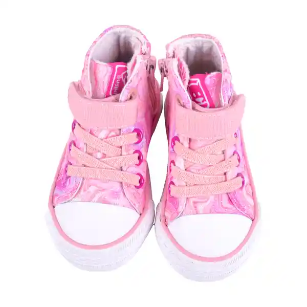 Zapatillas Bebe Niña Rosado Pillin 21