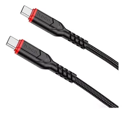 Cable Hoco X59 Victory Usb Tipo C A Usb Tipo C 2m 60w Negro