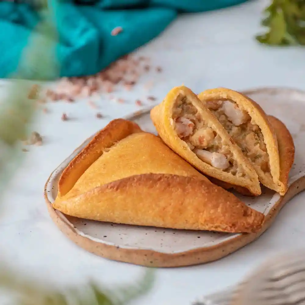 Empanada De Camarón Queso Keto