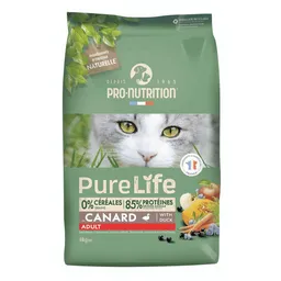 Pure Life Gato Adulto Con Pato 8 Kg