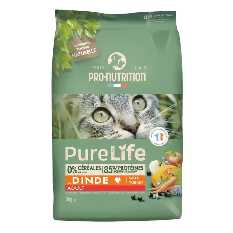 Pure Life Gato Adulto Con Pavo 8 Kg