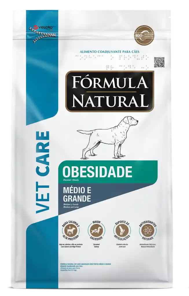 Formula Natural Perro Obesidade Razas Medianas Y Grandes