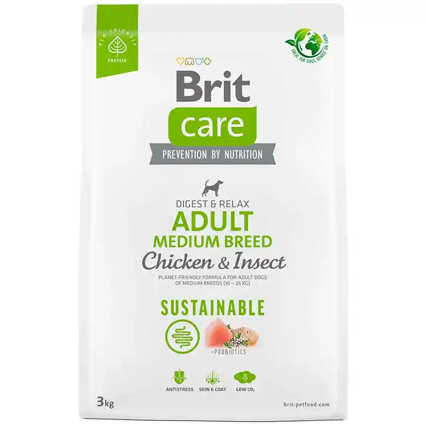 Brit Care Adult Medium Chicken Insect 3kg