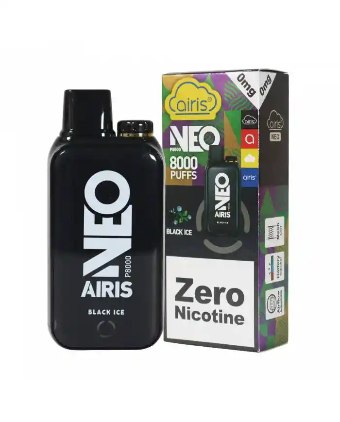 Vaporizador Desechable Airis Neo P8000- Black Ice