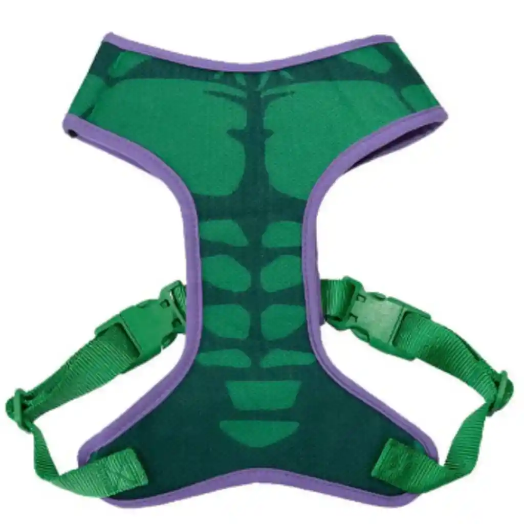 Zee Dog - Arnes Mesh Plus Ajustable Marvel Hulk S Perros (edicion Especial) Cuello 27-32 Cm/ Barriga 41-51 Cm