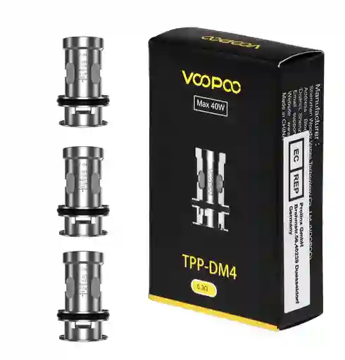 Resistencias Tpp Voopoo - Dm4 0.6 Ohm