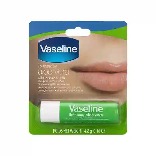 Bálsamo Labial Vaseline Lip Therapy Aloe Vera 4.8 G