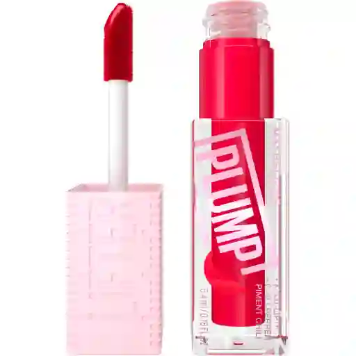 Brillo Labial Maybelline Lifter Plump Red Flag N°004