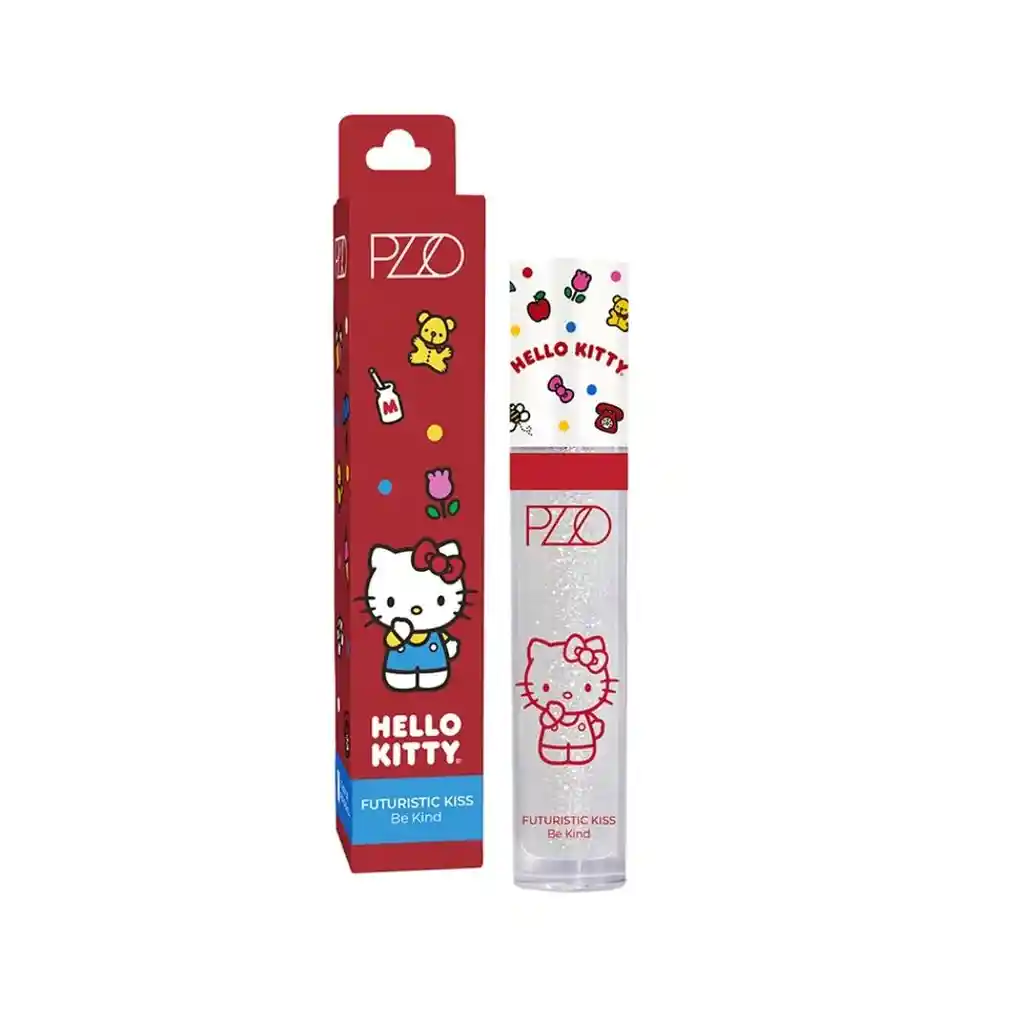 Brillo Labial Petrizzio Hello Kitty Futuristic Kiss Be Kind 3 Ml