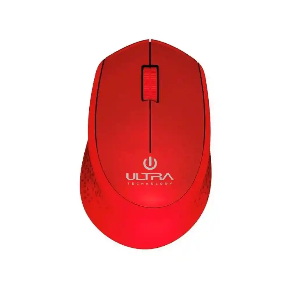 Mouse Inalambrico 250wr De 2.4ghz Rojo