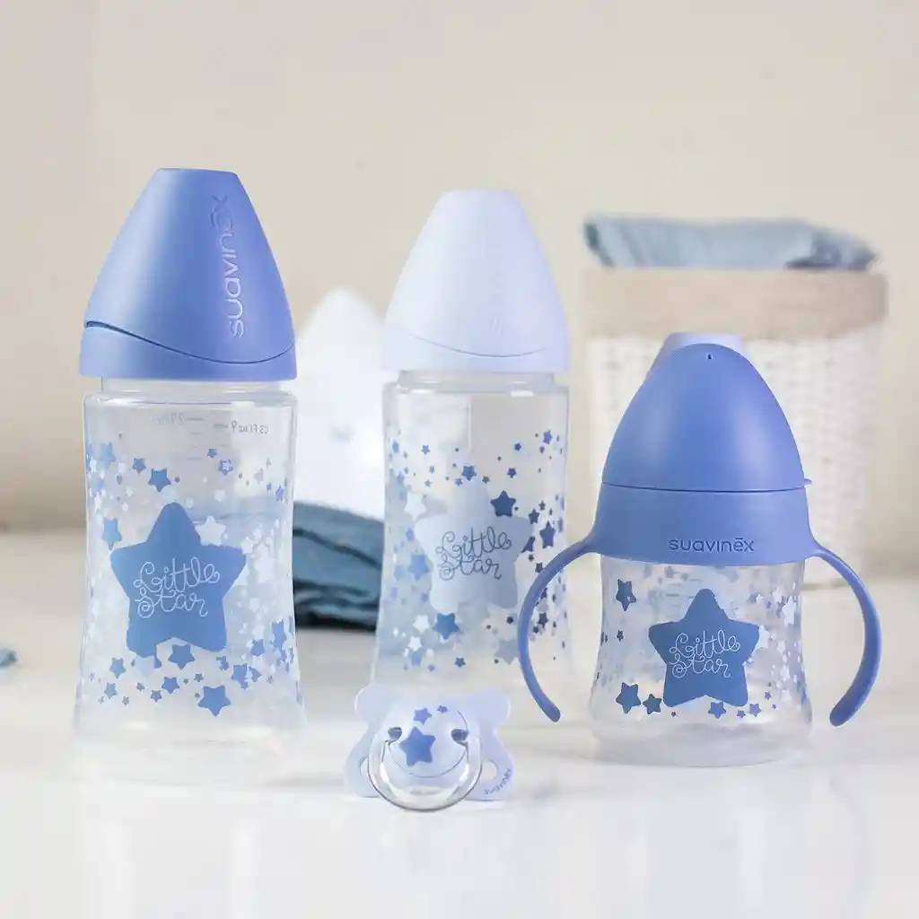 Pack Para Regalo De Mamaderas Estrellas Suavinex
