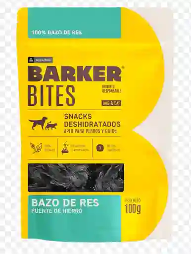 Barker Snacks Canino Y Felino Bazo De Res