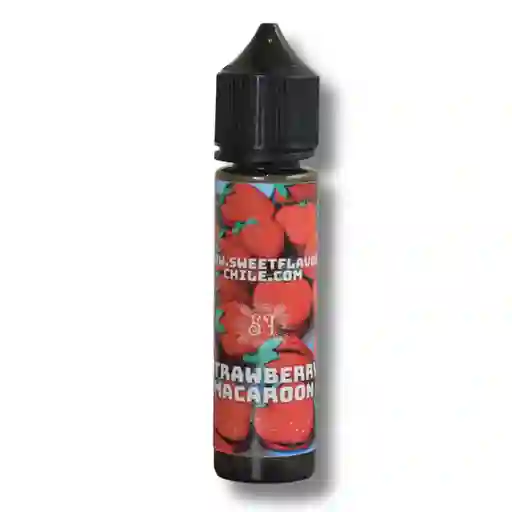 Liquidos 60 Ml Strawberry Macaroon 0mg