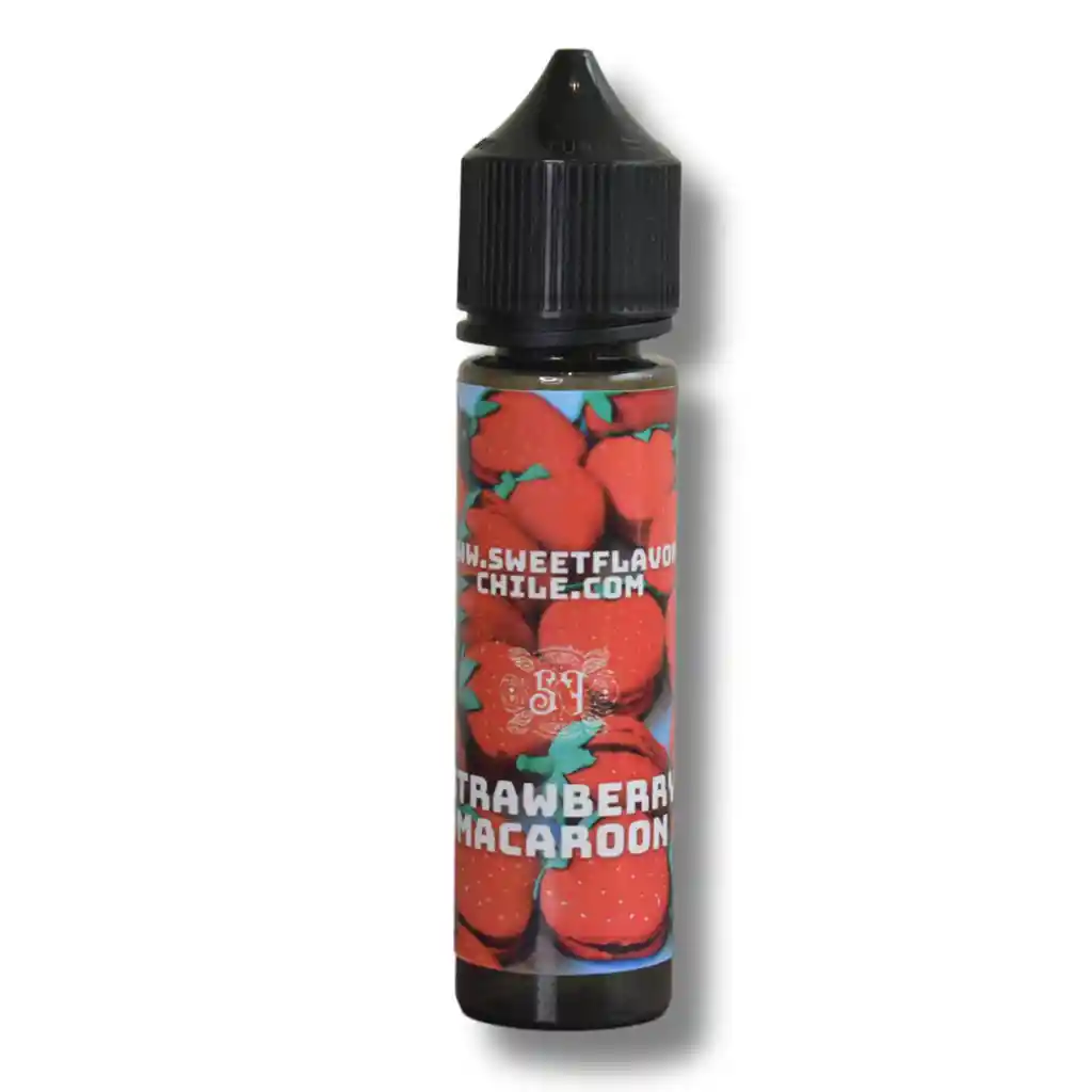 Liquidos 60 Ml Strawberry Macaroon 0mg