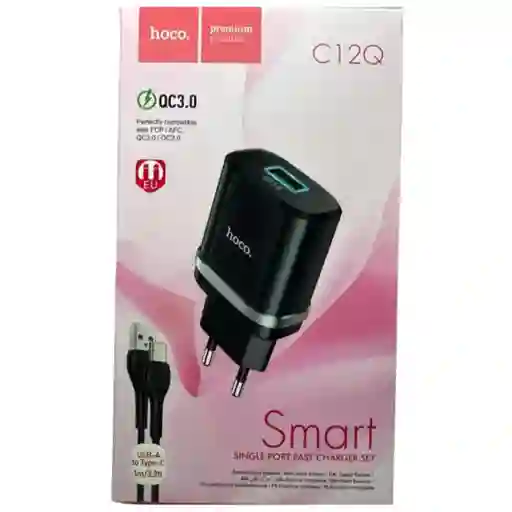 Cargador Hoco Usb A - Tipo C Qc3,0