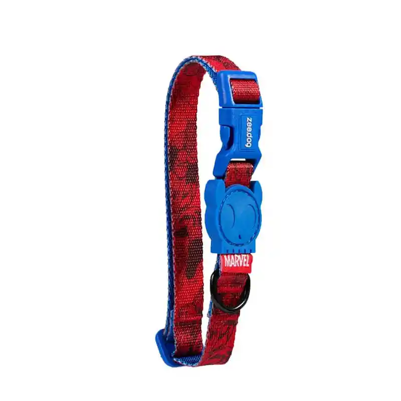 Zee Dog - Collar Marvel Spiderman Perros Small (edicion Especial) Cuello 31-43 Cm