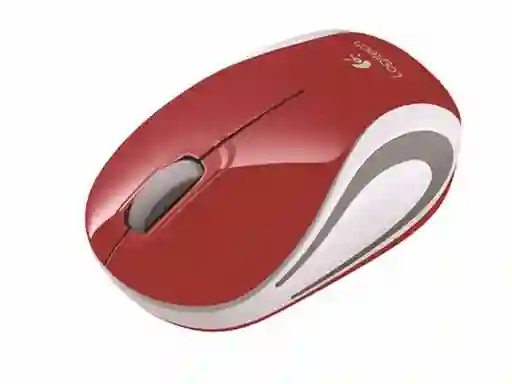 Mouse Inalambrico M187 Rojo De 2,4ghz