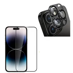 Laminas De Vidrios 5d Para Pantalla Y Camara Para Iphone 16 Pro