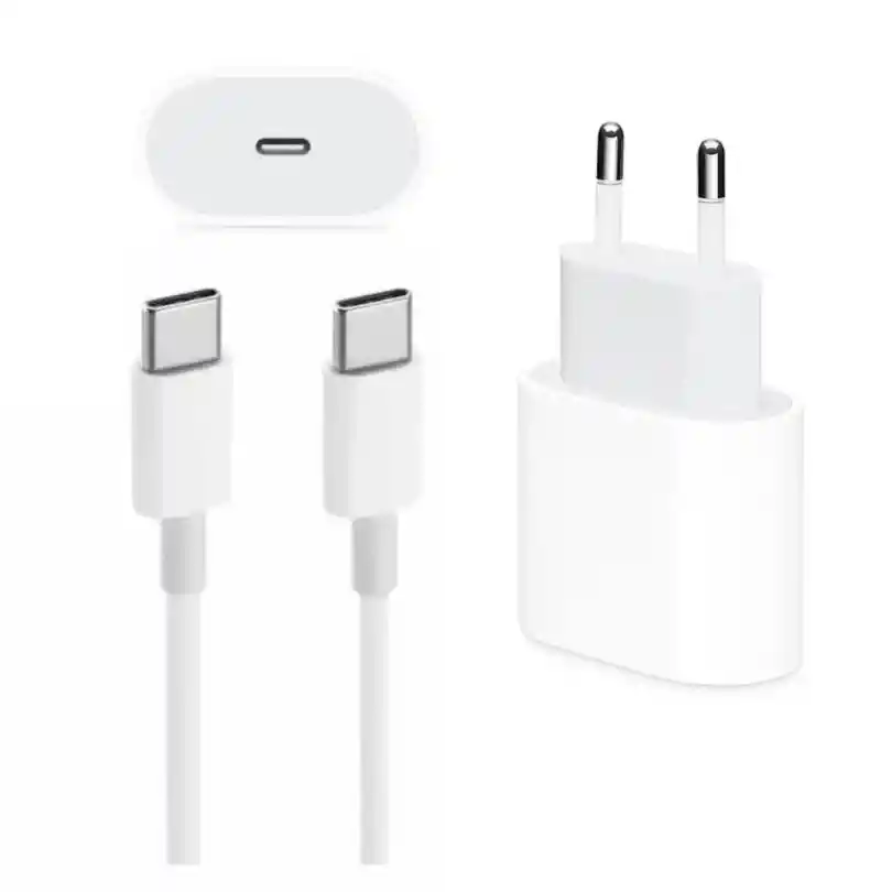 Kit Cargador Para Iphone 16 Certificado