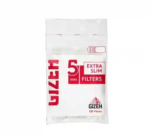 Filtros Gizeh Extra Slim 5 Mm 150 Piezas