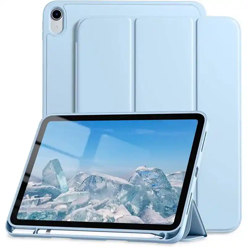 Carcasa Ipad 10.2 9na Generacion Celeste