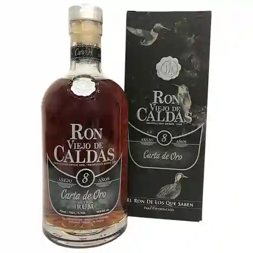 Ron Viejo De Caldas Añejo 8 Años