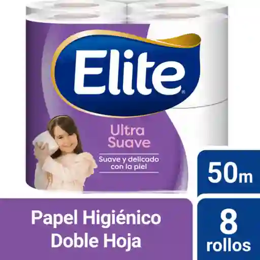 Papel Higiénico Elite 8un 50mts