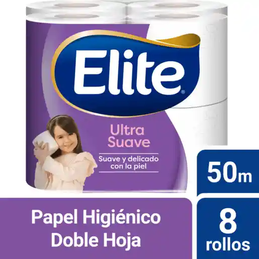 Papel Higiénico Elite 8un 50mts