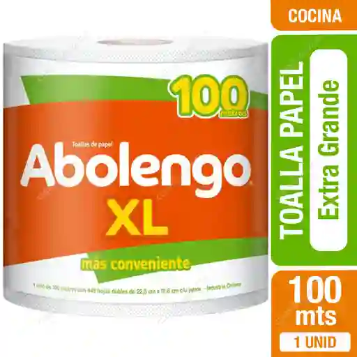 Toalla De Papel Abolengo Xl 100mts