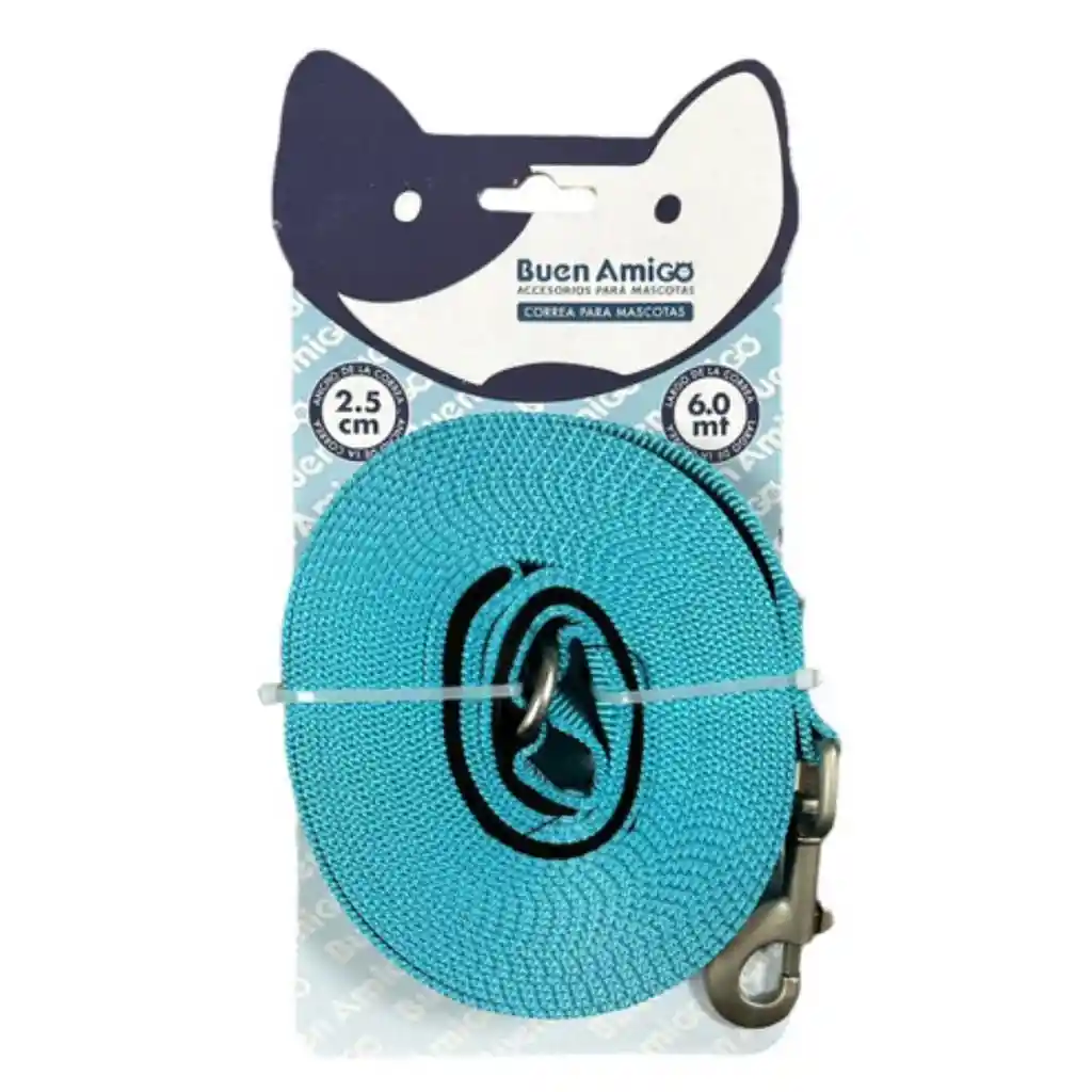 Buen Amigo - Correa Para Perros 6 Metros * 2.5 Cm (75293)