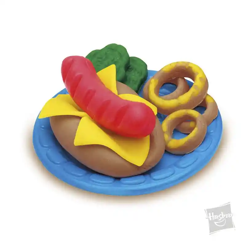 Masitas Hamburguesas A La Parrilla Play-doh