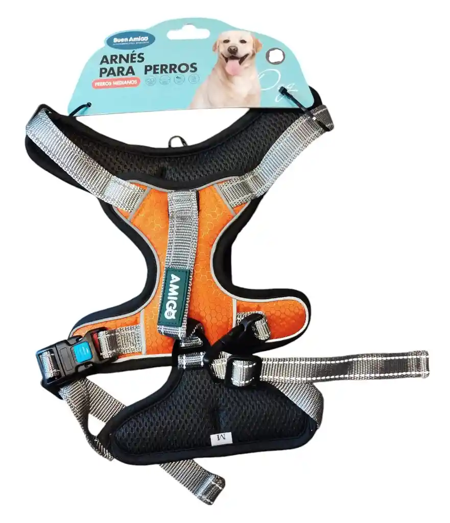 Buen Amigo - Arnes Para Perros Talla L (cuello 40-56 Cm / Pecho 69-81 Cm) (73397)