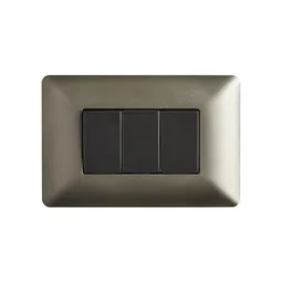 Interruptor Triple (9/32) 10a 250v Stanford Cafe