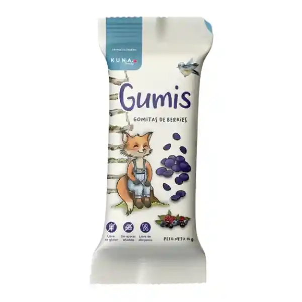 Gumis Gomitas De Fruta Berries Kuna 64g