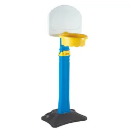 Set Aro Basketball + Pedestal Ajustable A 1,70m Dolu