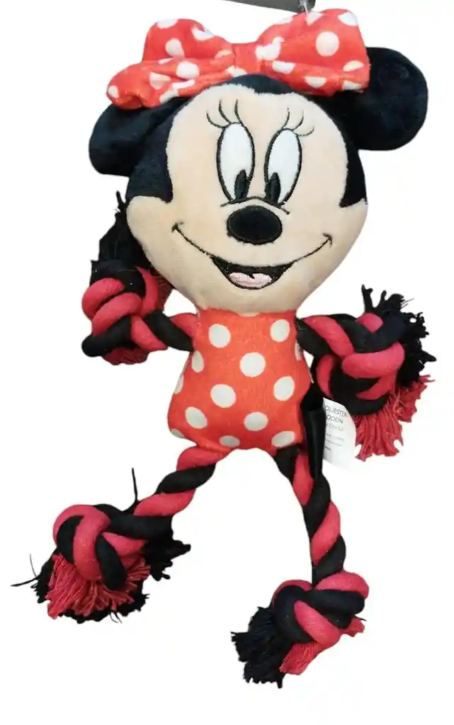 Disney Minnie Mouse Juguete De Cuerda Para Perros