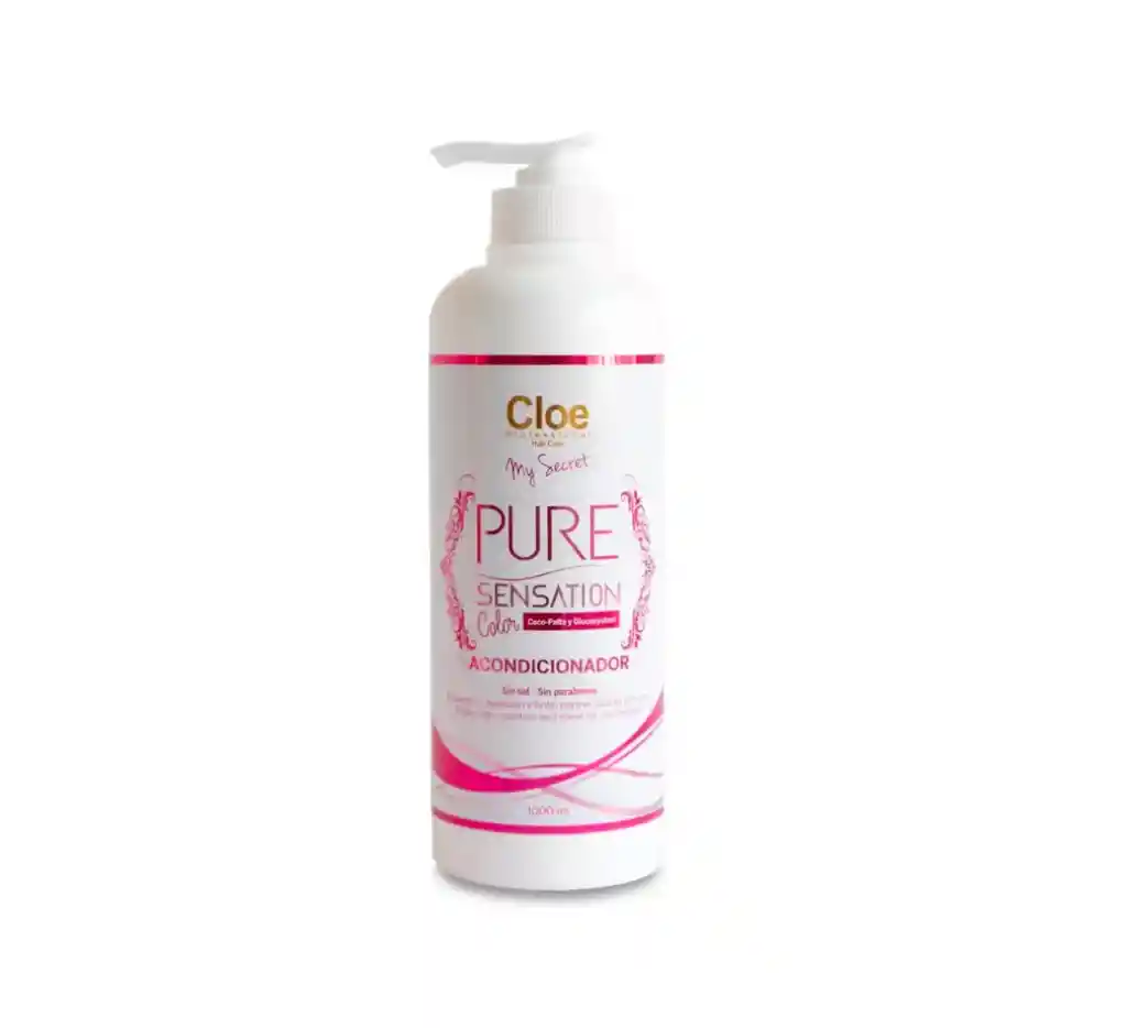 Acondicionador Cloe Pure Sensation Color 1000ml Sin Sal Sin Parabenos