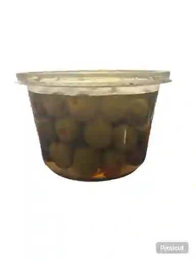 Aceitunas Verdes Con Pimenton 250gr