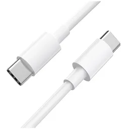 Cable Hoco X51 Data Tipo C A Tipo C 100w 2m Blanco