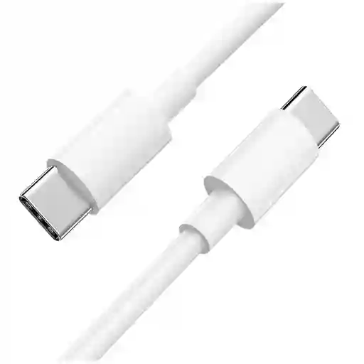 Cable Hoco X51 Data Tipo C A Tipo C 100w 2m Blanco