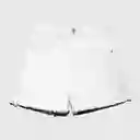 Short Básico Tachas Blanco 42 Mujer